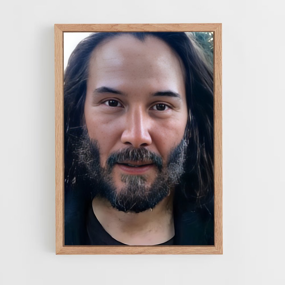 ap-keanu reeves-11 cadre Bois clair