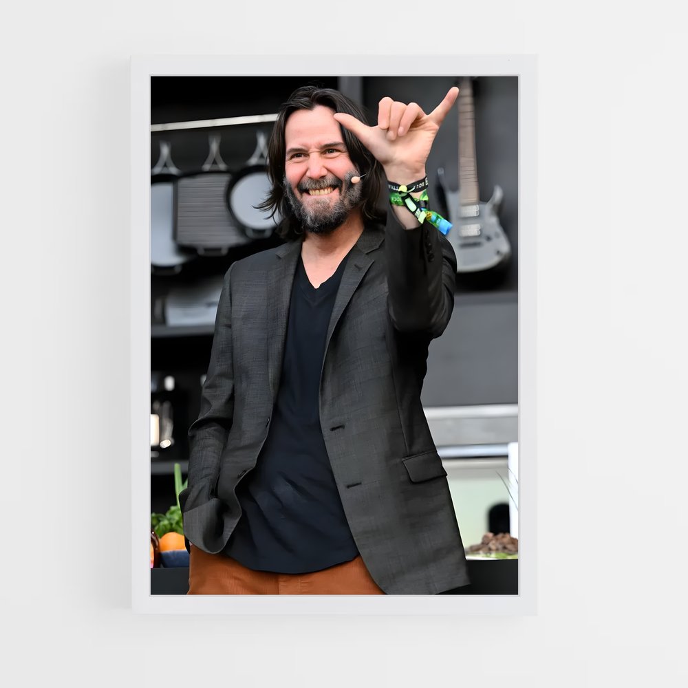 ap-keanu reeves-5 cadre Blanc