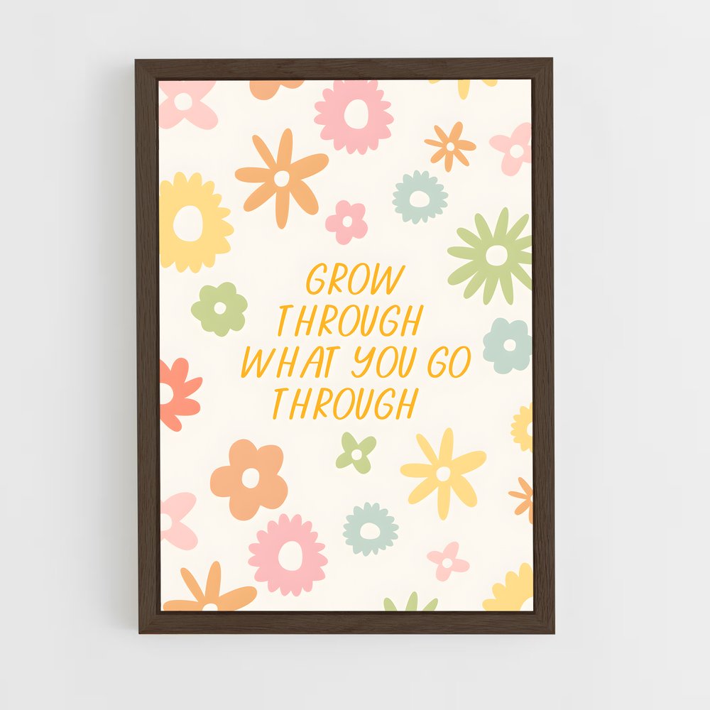ap-keep growing-6 cadre Bois foncé