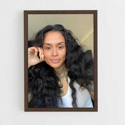 ap-kehlani-2 cadre Bois foncé