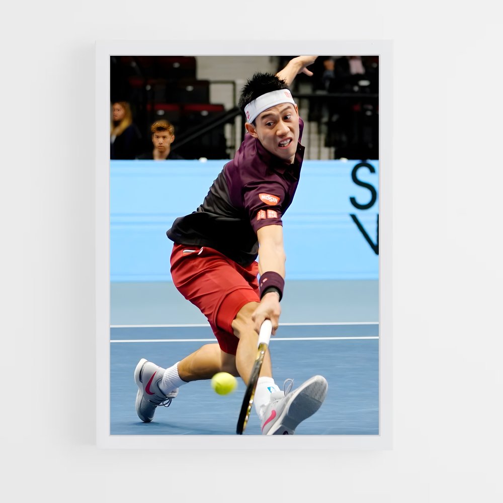 ap-kei nishikori-2 cadre Blanc