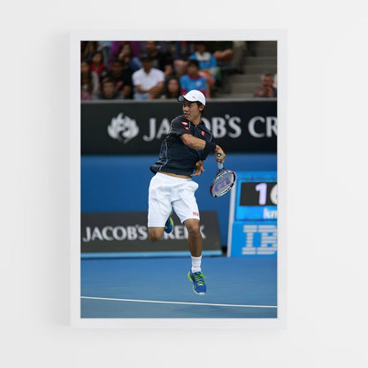 ap-kei nishikori-3 cadre Blanc
