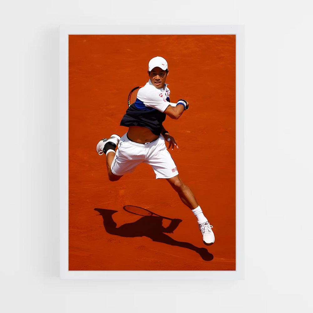 ap-kei nishikori-6 cadre Blanc