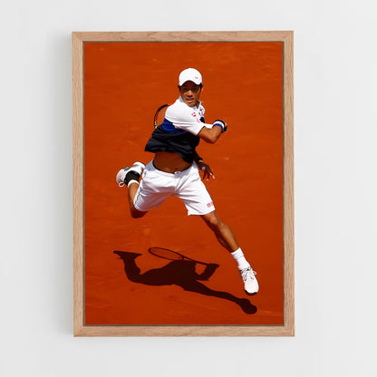 ap-kei nishikori-6 cadre Bois clair
