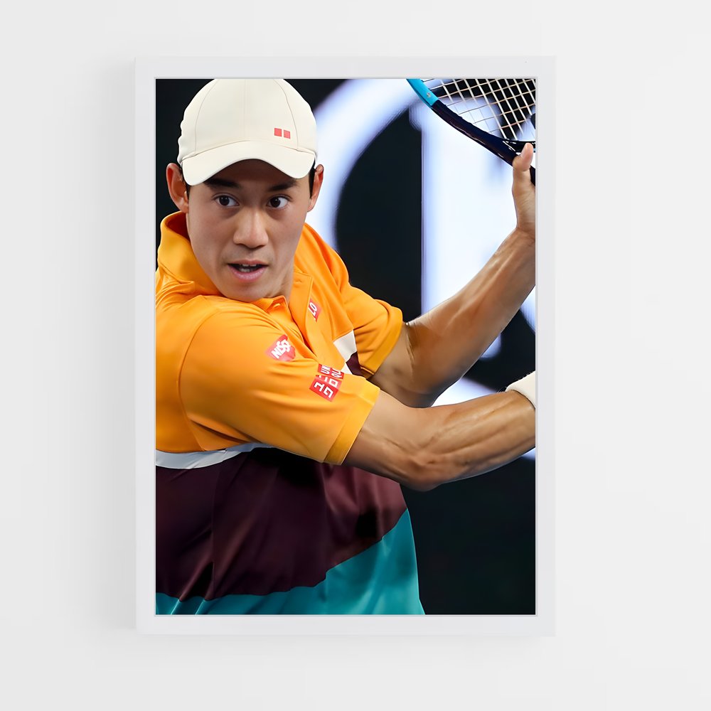 ap-kei nishikori-8 cadre Blanc