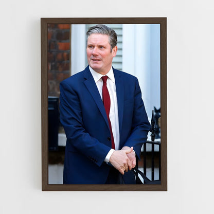 ap-keir starmer-4 cadre Bois foncé