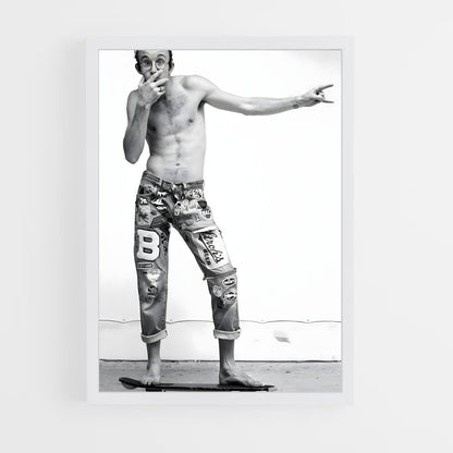 ap-keith haring-4 cadre Blanc