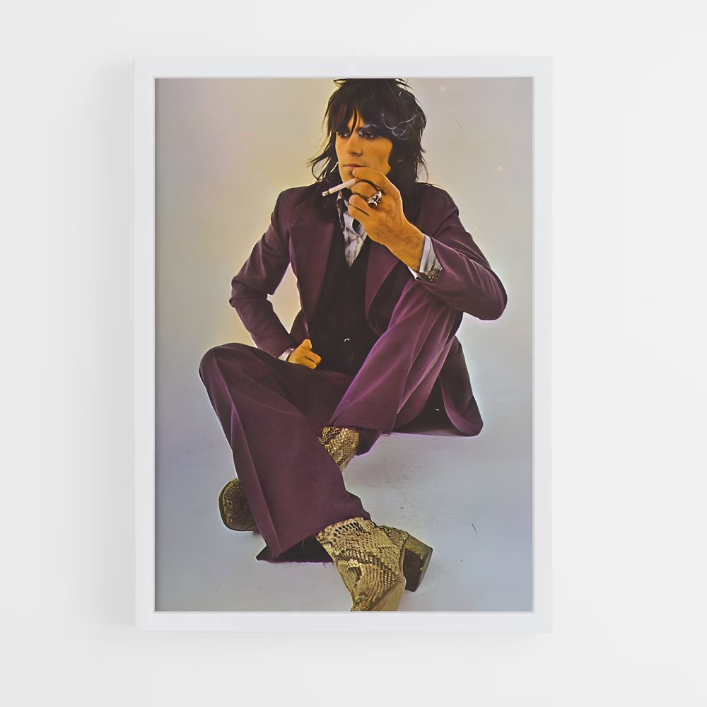 ap-keith richards-1 cadre Blanc