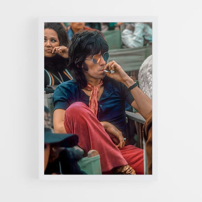 ap-keith richards-3 cadre Blanc
