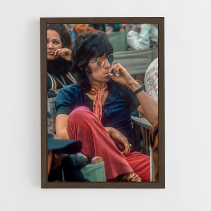 ap-keith richards-3 cadre Bois foncé