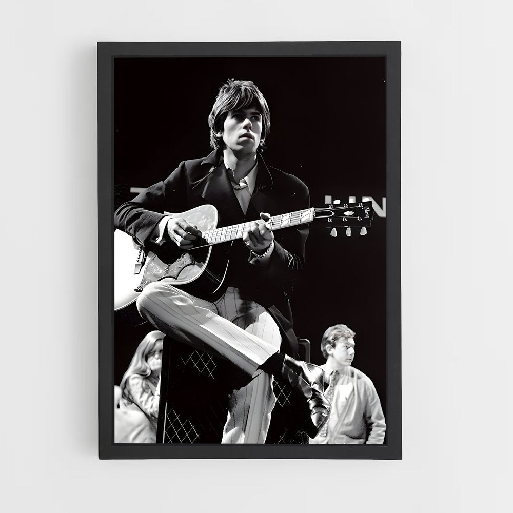 ap-keith richards-4 cadre Noir