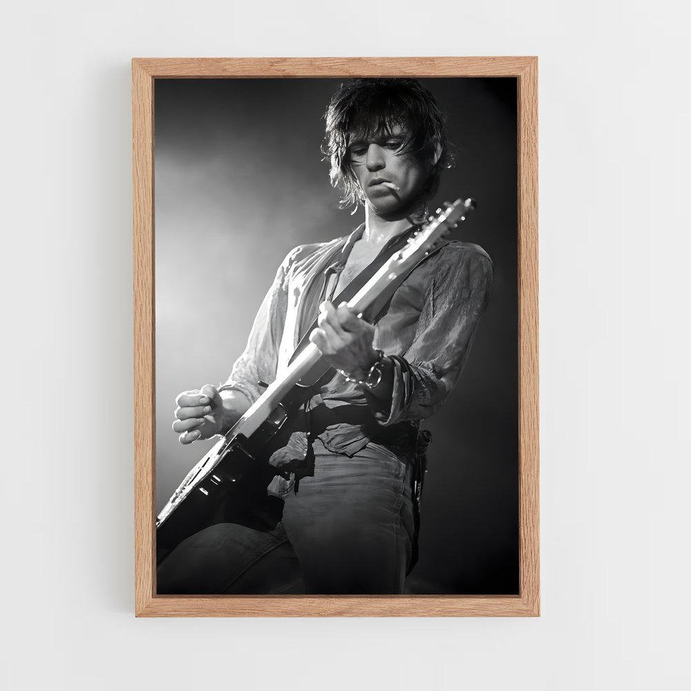 ap-keith richards-5 cadre Bois clair