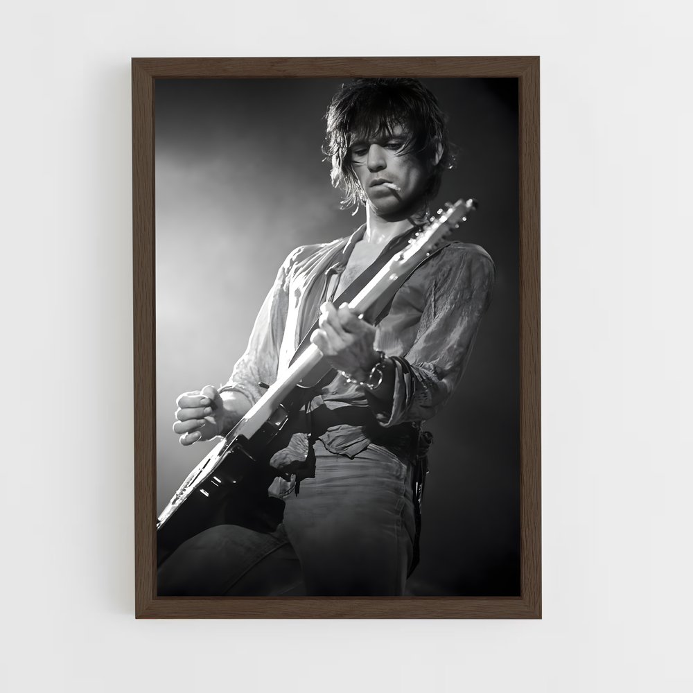 ap-keith richards-5 cadre Bois foncé