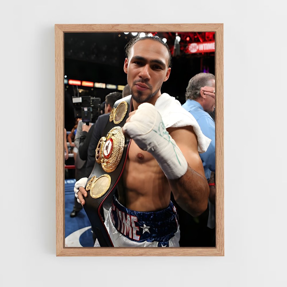 ap-keith thurman-1 cadre Bois clair