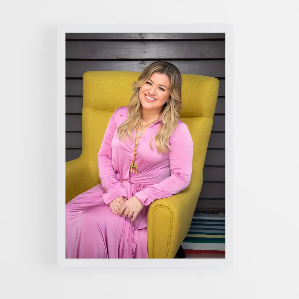 ap-kelly clarkson-11 cadre Blanc