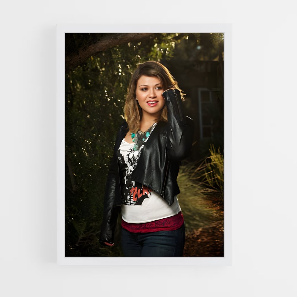 ap-kelly clarkson-8 cadre Blanc