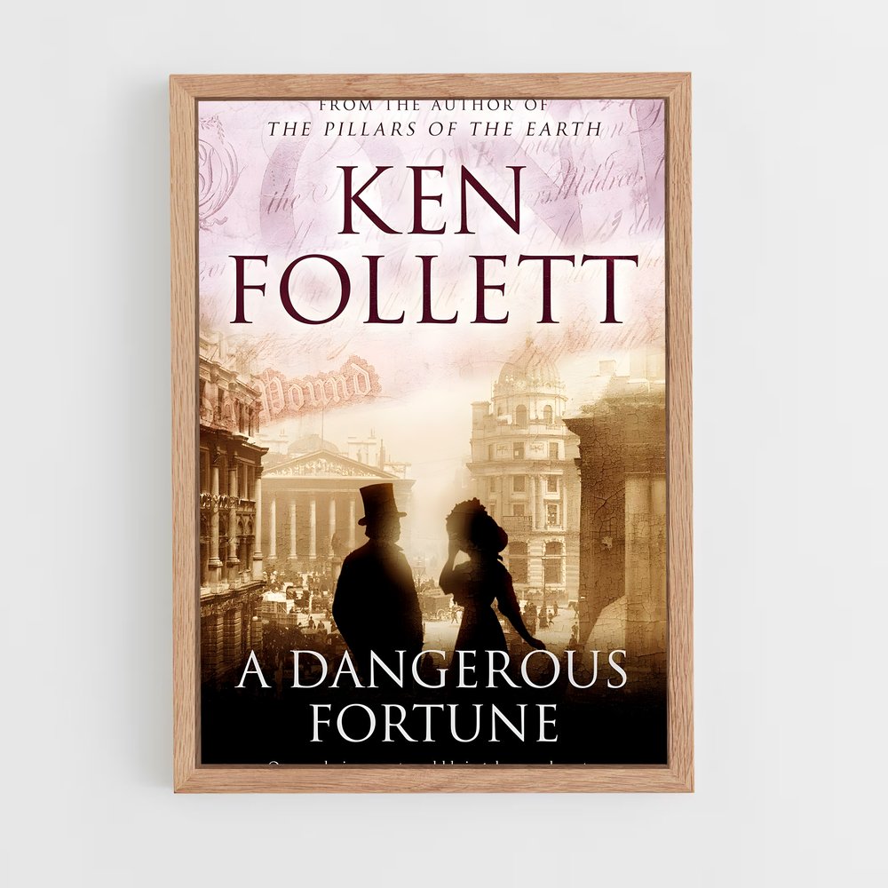 ap-ken follett-4 cadre Bois clair