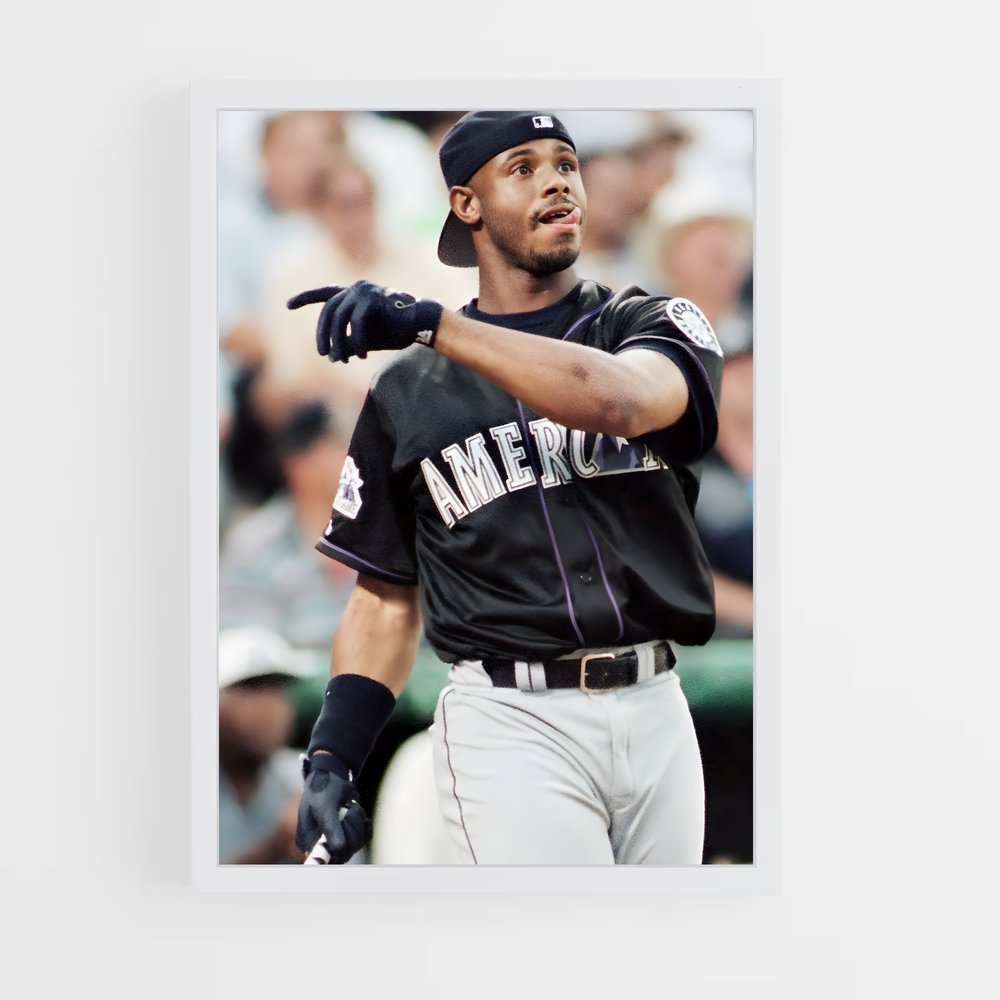 ap-ken griffey jr-1 cadre Blanc