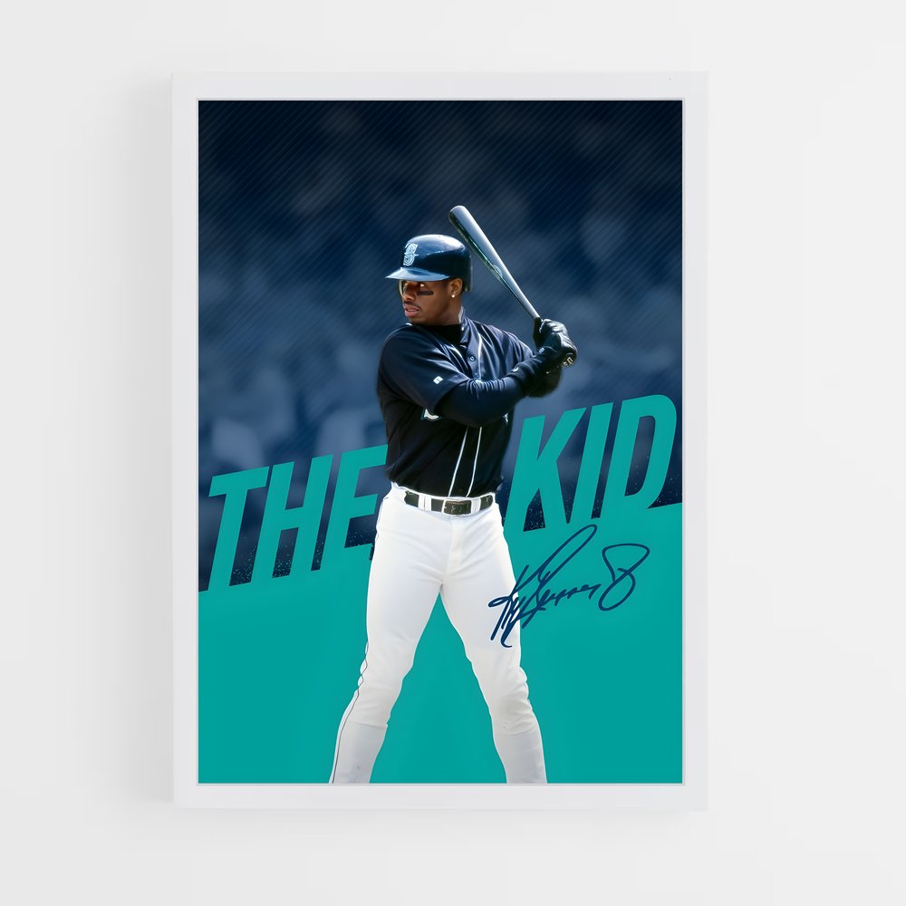 ap-ken griffey jr-2 cadre Blanc