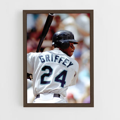 ap-ken griffey jr-3 cadre Bois foncé