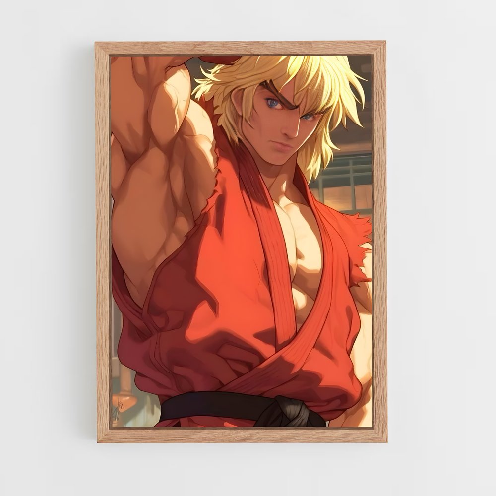ap-ken street fighter-6 cadre Bois clair