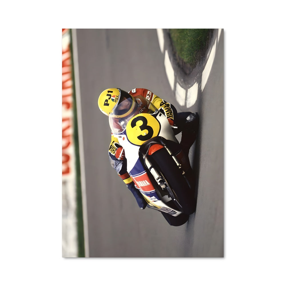 Poster La Piste de Kenny Roberts