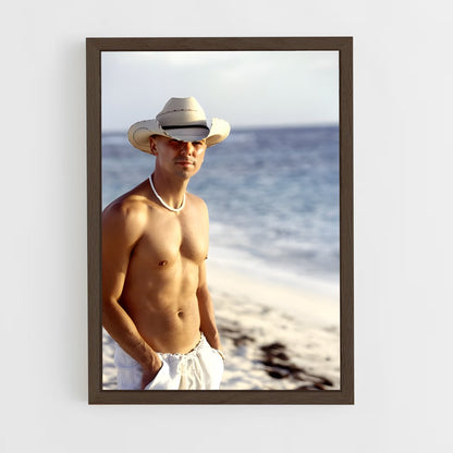 ap-kenny chesney-5 cadre Bois foncé