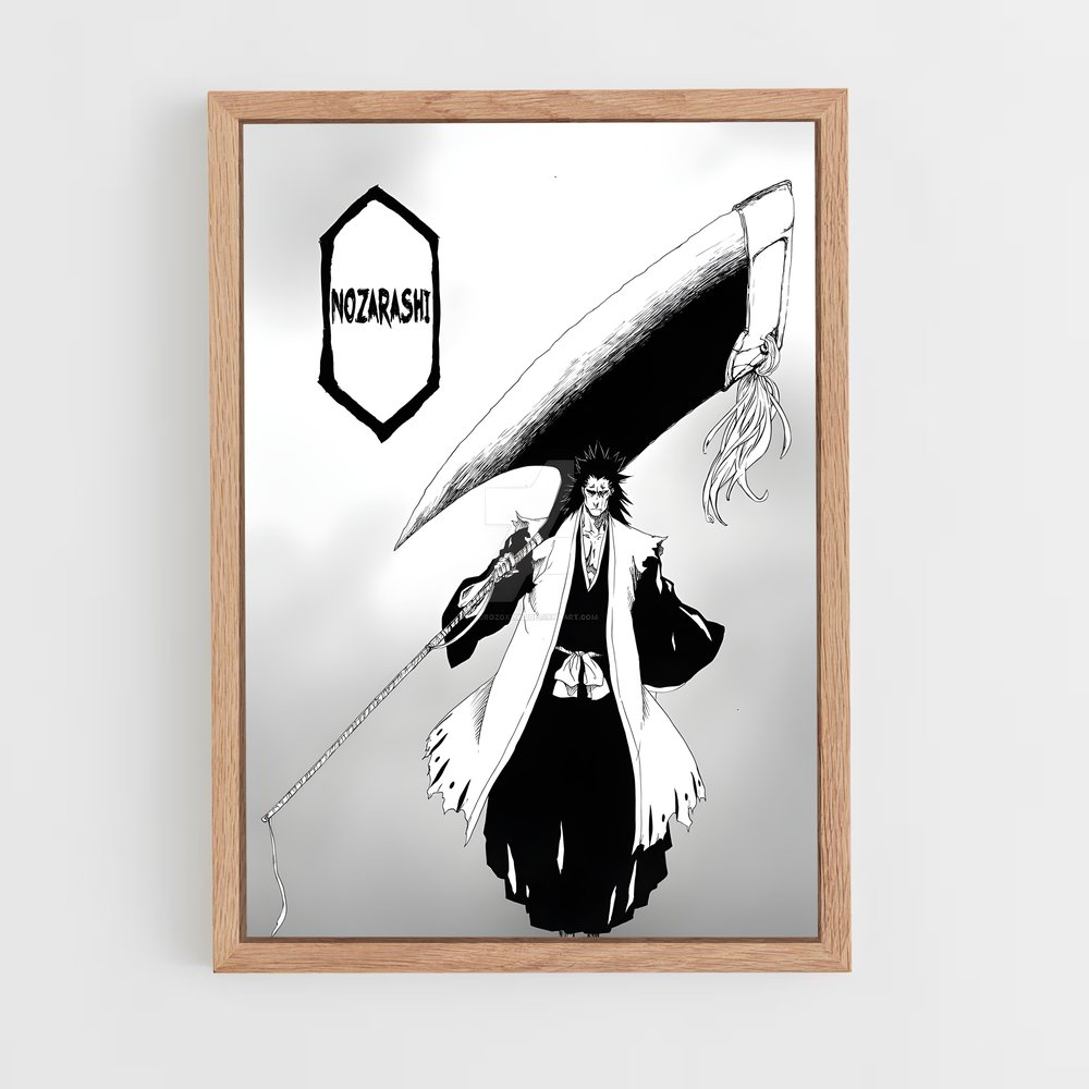 ap-kenpachi zaraki-3 cadre Bois clair