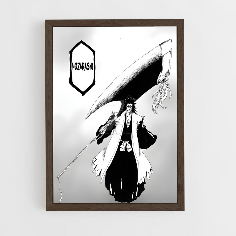 ap-kenpachi zaraki-3 cadre Bois foncé