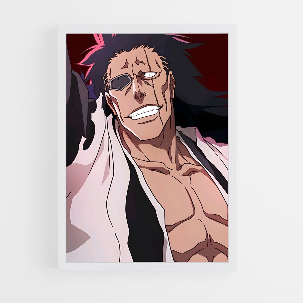 ap-kenpachi zaraki-4 cadre Blanc