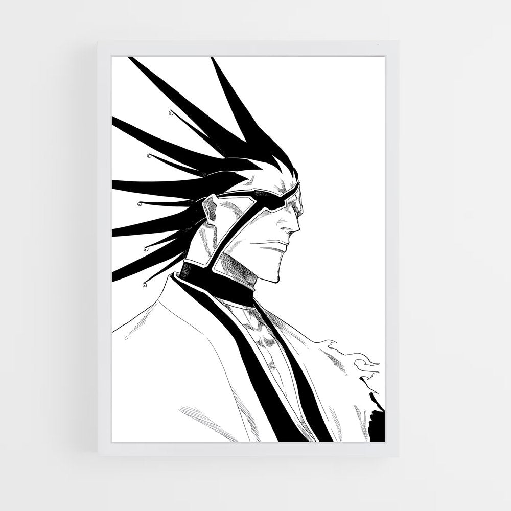 ap-kenpachi zaraki-5 cadre Blanc