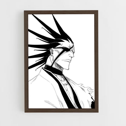 ap-kenpachi zaraki-5 cadre Bois foncé