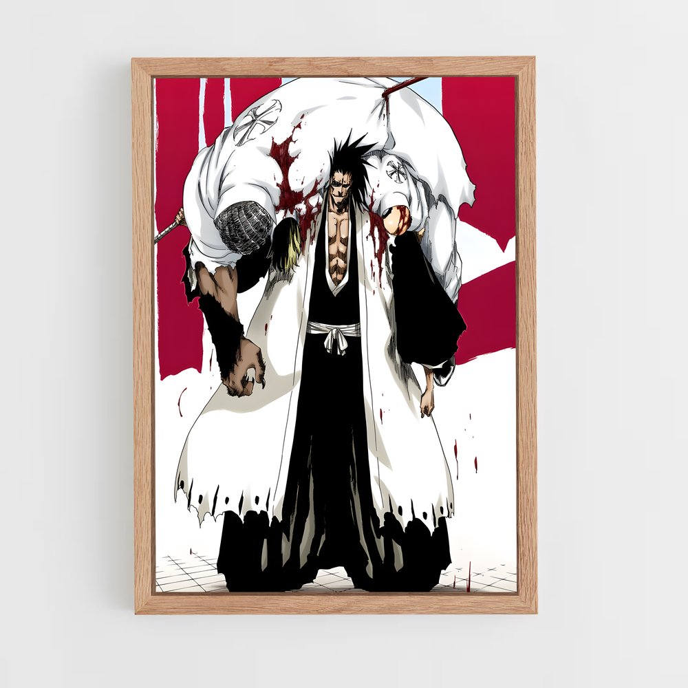 ap-kenpachi zaraki-7 cadre Bois clair