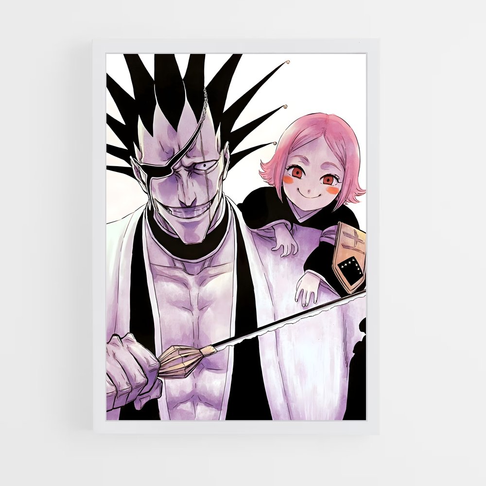 ap-kenpachi zaraki-8 cadre Blanc
