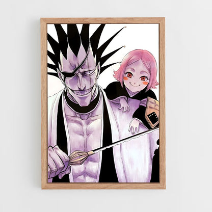 ap-kenpachi zaraki-8 cadre Bois clair