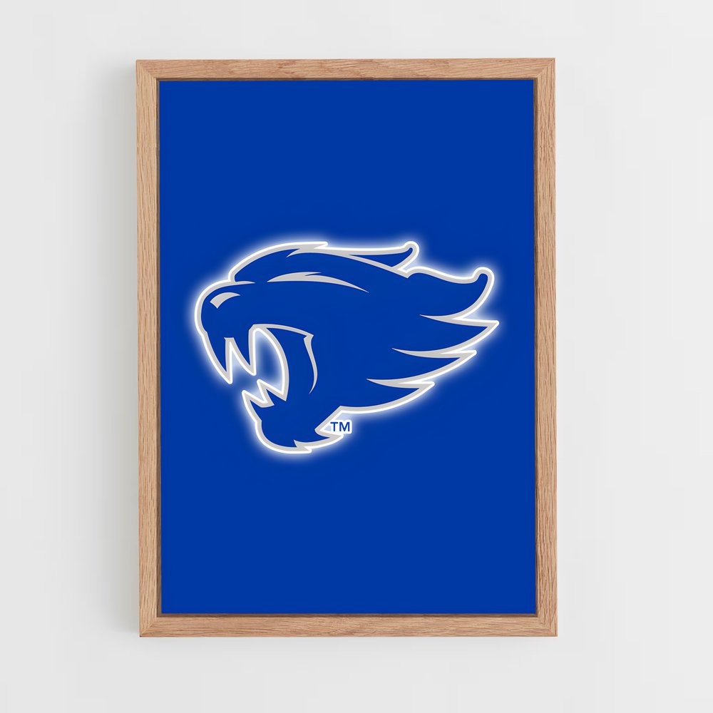 ap-kentucky wildcats-3 cadre Bois clair