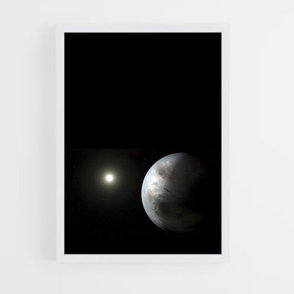 ap-kepler 452b-1 cadre Blanc