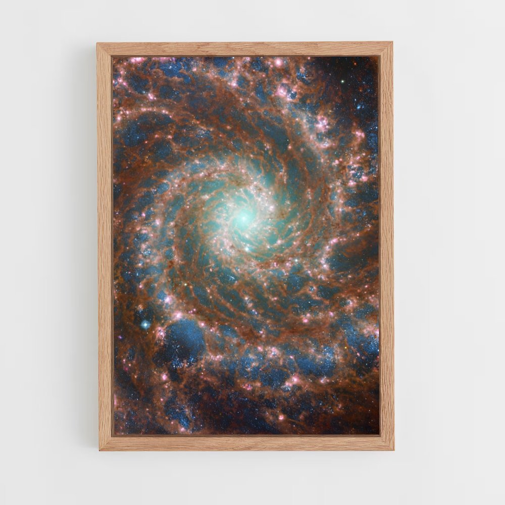 ap-kepler telescope-5 cadre Bois clair
