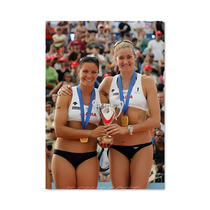 Poster Champions en Or