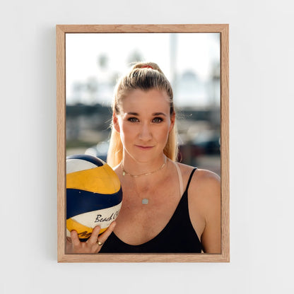 ap-kerri walsh jennings-1 cadre Bois clair