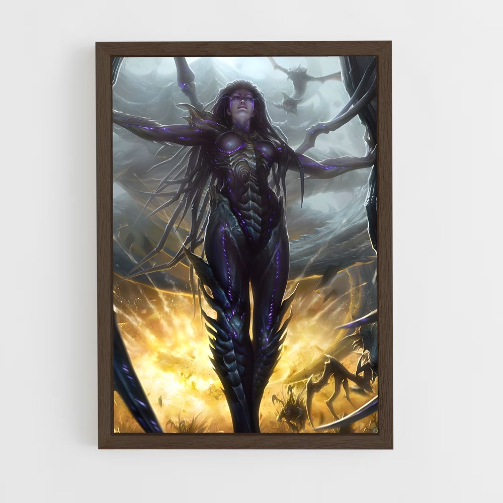ap-kerrigan-1 cadre Bois foncé