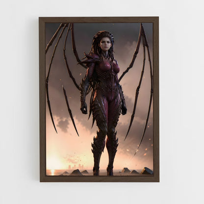 ap-kerrigan-5 cadre Bois foncé
