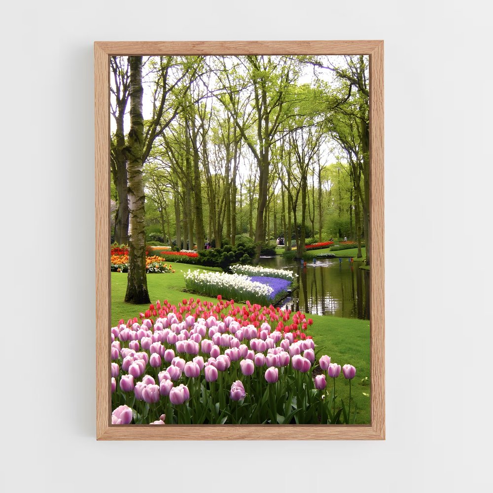 ap-keukenhof gardens-6 cadre Bois clair
