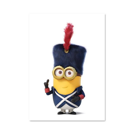 Poster Minion en Uniforme