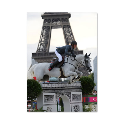 Poster Cavalier de la Tour Eiffel