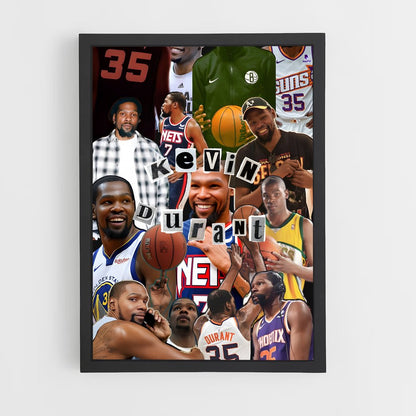 ap-kevin durant-6 cadre Noir