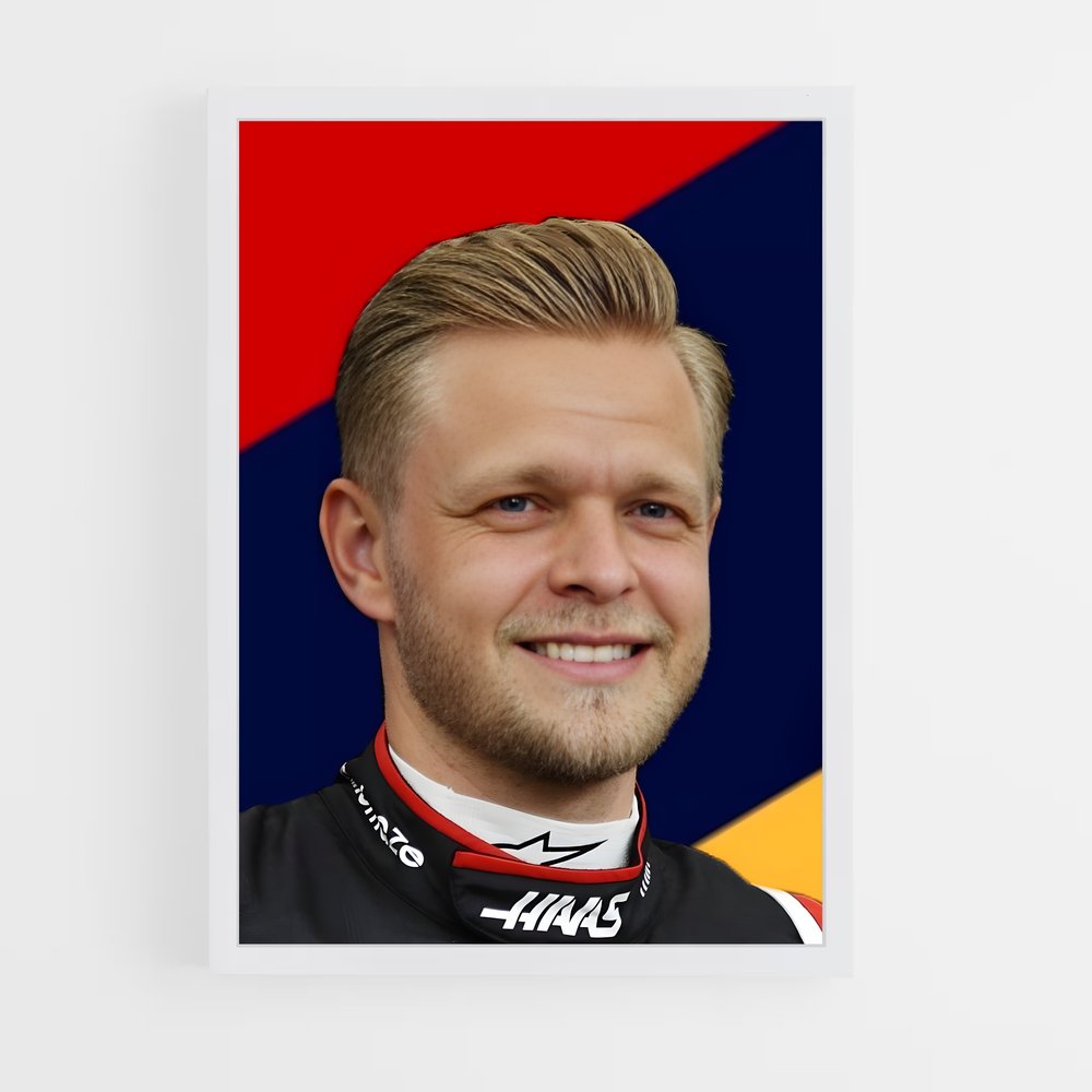 ap-kevin magnussen-10 cadre Blanc