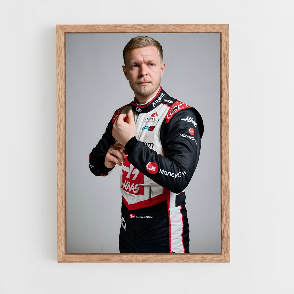 ap-kevin magnussen-11 cadre Bois clair
