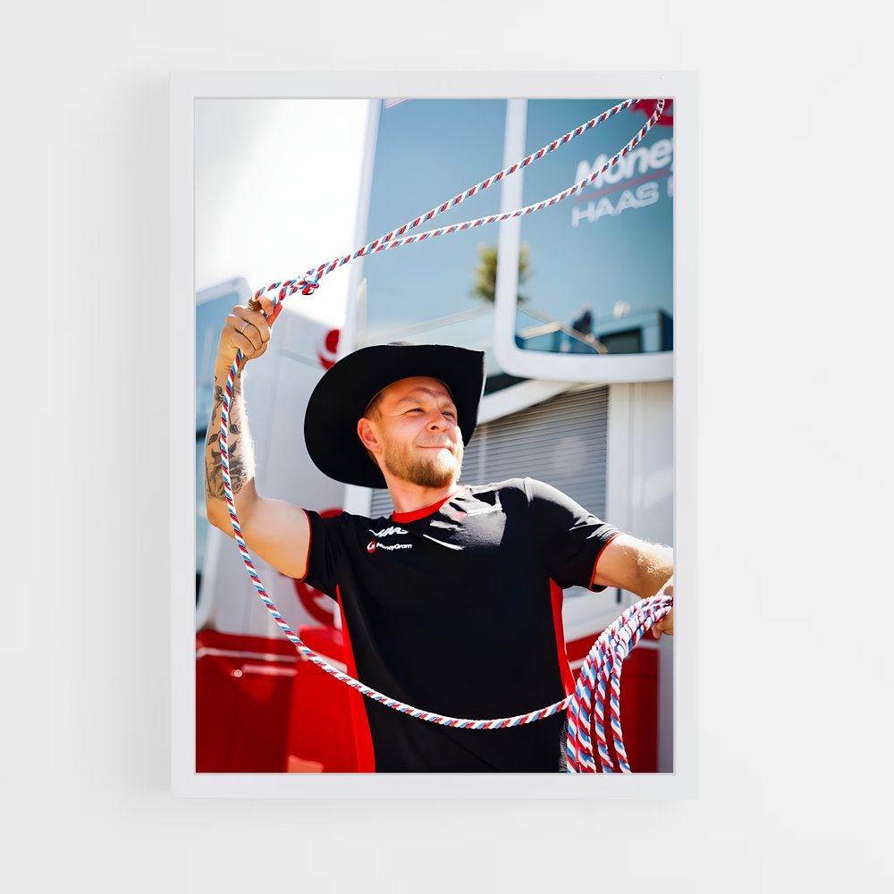ap-kevin magnussen-4 cadre Blanc