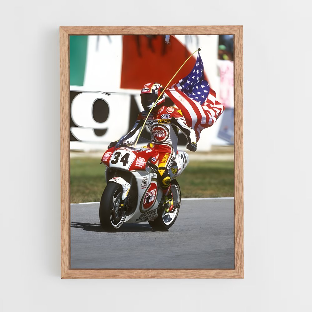ap-kevin schwantz-2 cadre Bois clair